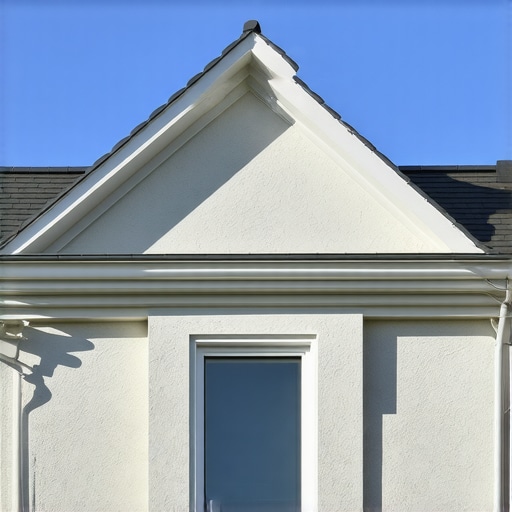 Expert painting tools and eco-friendly paints on a house exterior