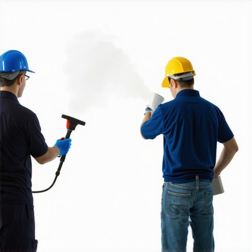 Innovative House Painting Technologies Modern house painting equipment such as moisture sensors and automated sprayers in action