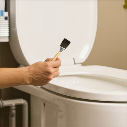How to Paint Behind a Toilet Without Removing It