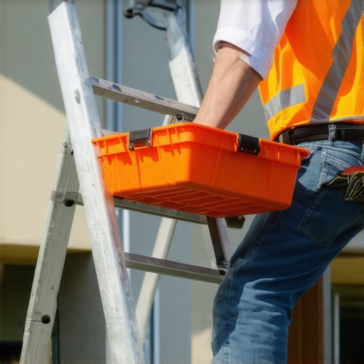 How to Stop Your Paint Tray From Sliding on the Extension Ladder