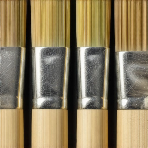 A collection of well-maintained paintbrushes and rollers ready for the next project.