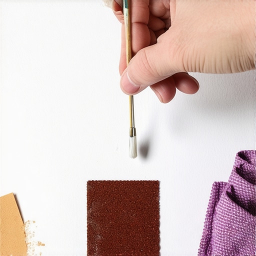 Person filling nail holes in wall using a toothpick and wall filler