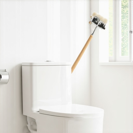 The Best Way to Paint Behind a Toilet Without Removing It