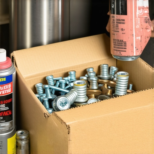 The Cardboard Box Trick for Spray Painting Small Hardware