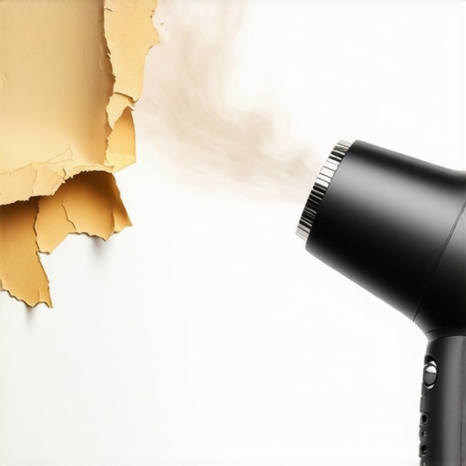 The Hairdryer Trick for Removing Old Decals From Walls