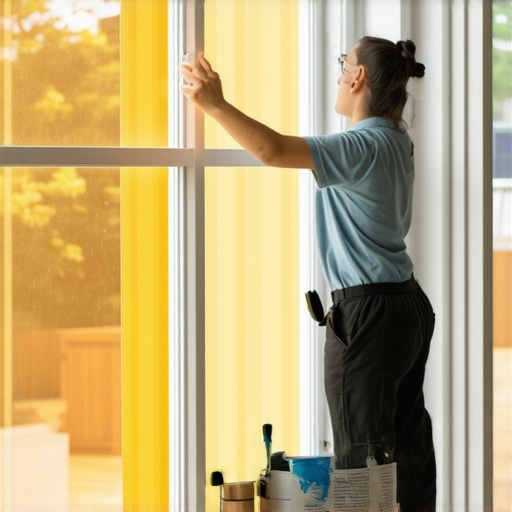 The Masking Paper Trick for Painting Windows Without the Mess