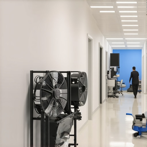 The Overnight Drying Hack for Busy Office Hallway Painting