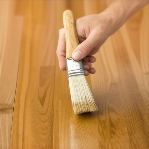 The Putty Knife Trick for Removing Drips From Hardwood Floors