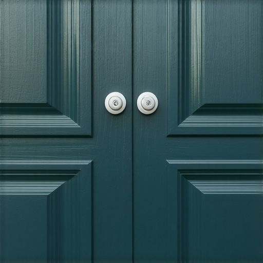 The Secret to Leveling Out Brush Marks on Front Doors