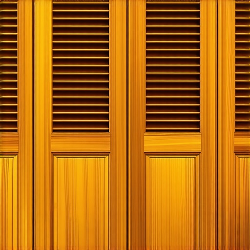 The Secret to Making Plastic Shutters Look Like Real Wood