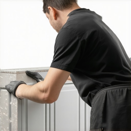 The Secret to Painting Over High-Gloss Kitchen Cabinets