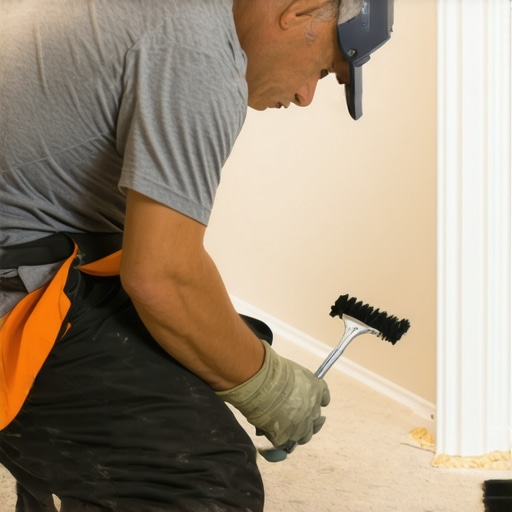 The Secret to Painting Trim Without Getting It on the Carpet