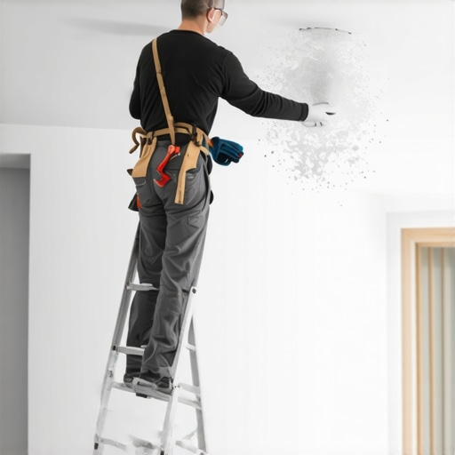 The Secret to Painting a Ceiling Without Getting Splattered