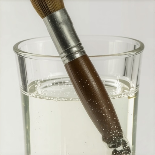 The Vinegar Trick for Rescuing Crusty Paint Brushes