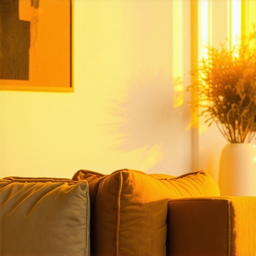Why Your White Walls Look Yellow by Sunset