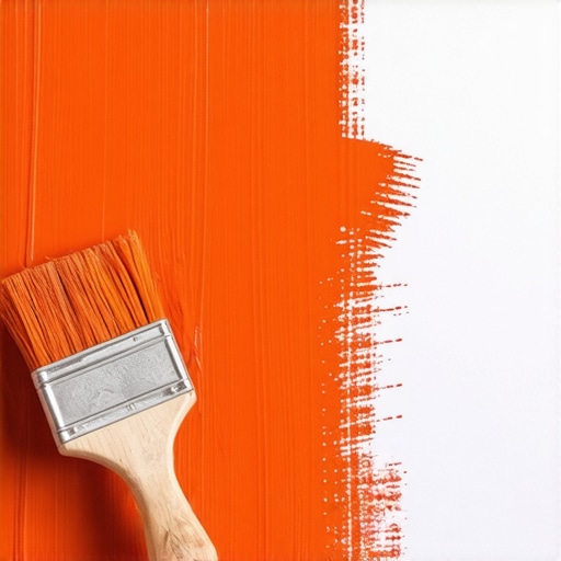 High-quality interior wall paint being applied smoothly