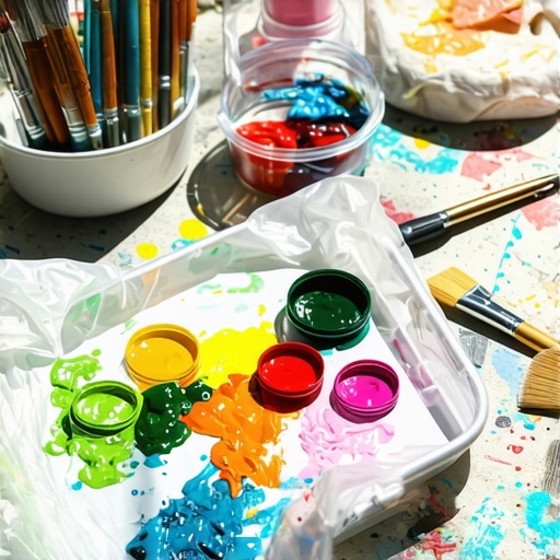 How to Keep Your Paint Tray from Drying Out During Lunch Breaks