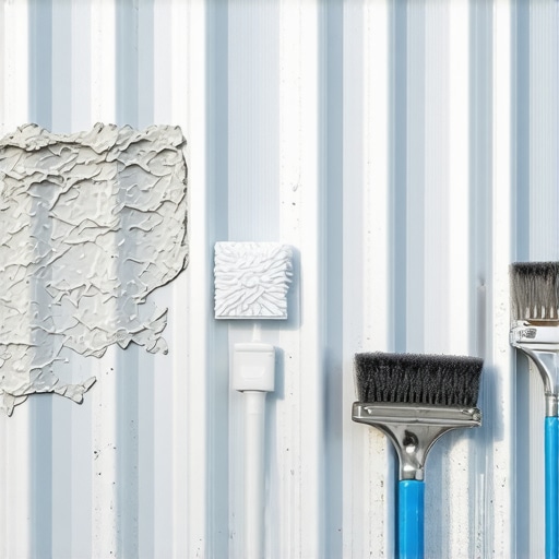 How to prep a metal fence so the paint doesn't flake off