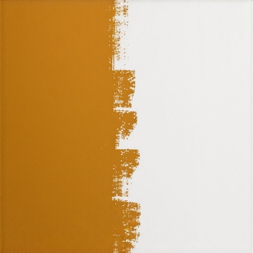 A professional painter smoothing a wall surface with sandpaper to prepare for painting.