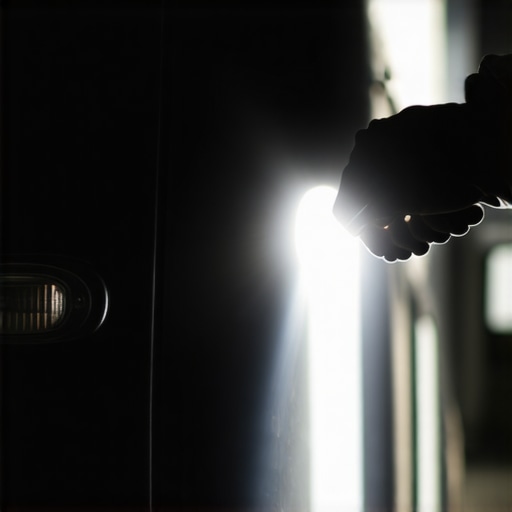 The Flashlight Test for Finding Hidden Dents in Your Door