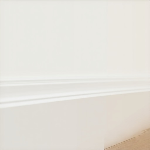 The Masking Tape Secret for Perfectly Clean Baseboard Lines