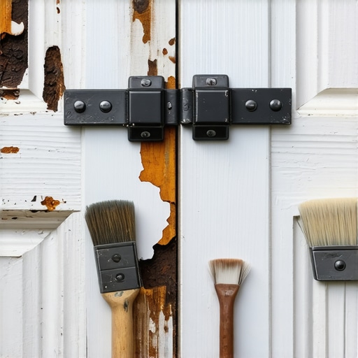 The Mistake of Painting Over Rusty Hinges Without a Converter