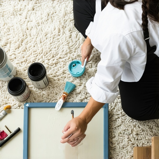 The Painter's Secret for Painting Trim Over Thick Carpet
