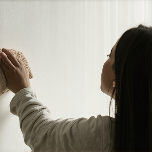 The Secret to Getting Bubbles Out of Freshly Hung Wallpaper