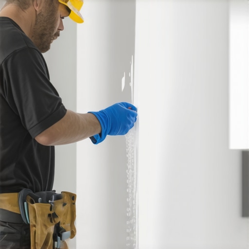 The Soap and Water Test for Dust on New Drywall