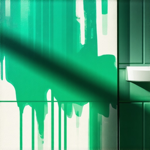 Why your bathroom paint is running in snail trails