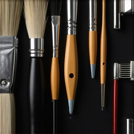 Essential tools for long-lasting house painting Painter's toolbox featuring brushes and sprayers for house painting maintenance