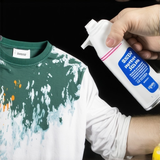 How to Get Paint Out of Your Clothes with Hairspray