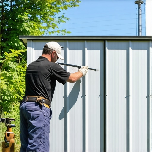 How to Paint a Metal Shed So the Sun Does Not Bake it Off
