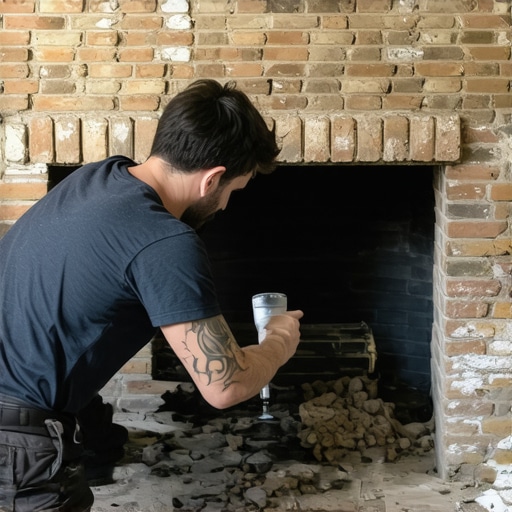How to Successfully Paint a Brick Fireplace Without It Looking Flat