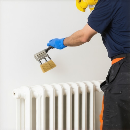 The Best Way to Paint a Radiator Without Removing It