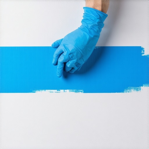 The Blue Tape Trick for Getting Clean Lines on Texture
