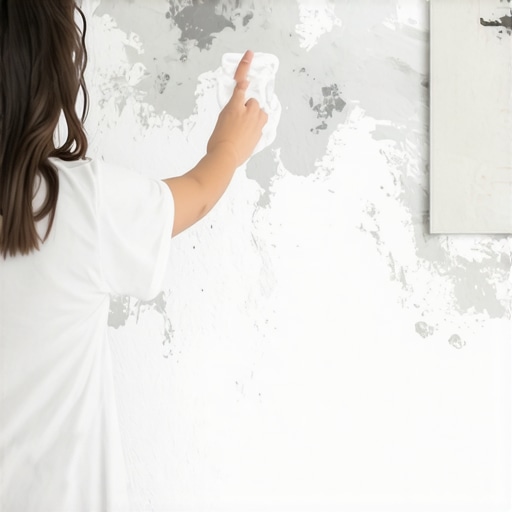 The Damp Rag Test for Checking If Your Wall Is Too Chalky