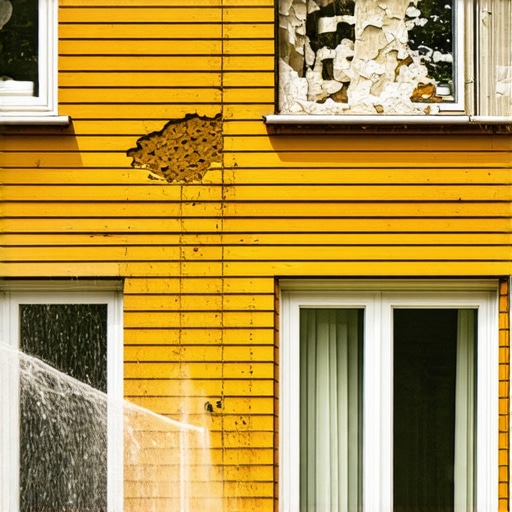 The Danger of Pressure Washing Wood Siding Before House Painting