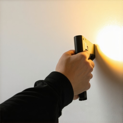 The Flashlight Trick for Finding Wall Dents Before You Prime