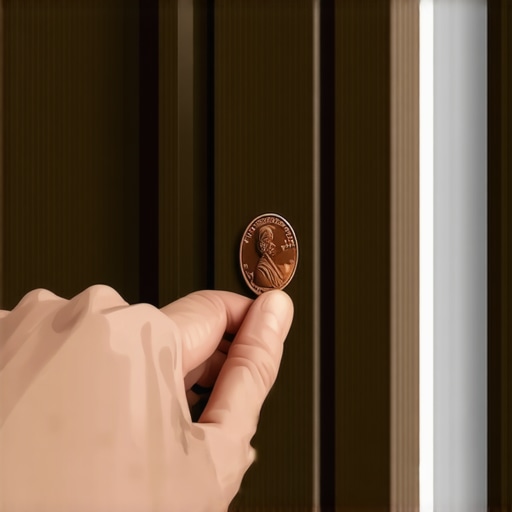 The Penny Hack for Propping Up Doors During Painting