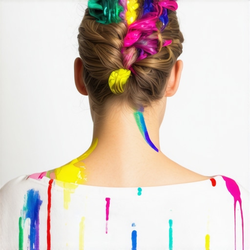 The Secret to Getting Paint Out of Your Hair Without Hard Scrubbing