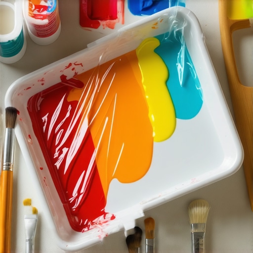 The Secret to Keeping Your Paint Tray Wet During a Long Break