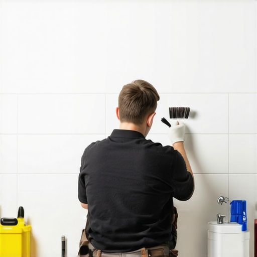 The Secret to Painting Behind a Toilet Without Removing the Tank