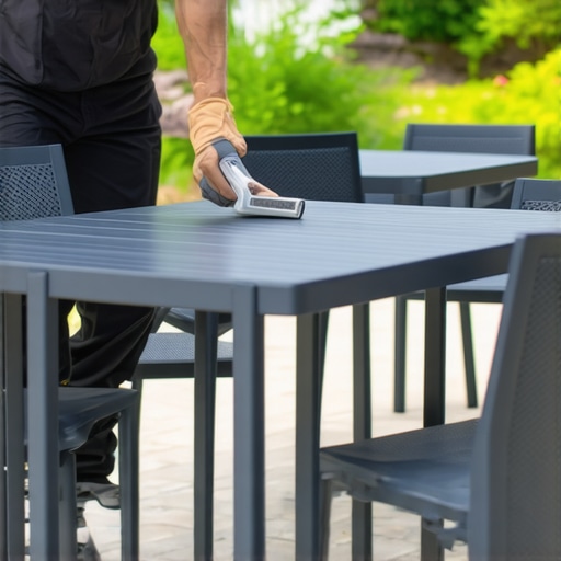 The Secret to Painting Metal Patio Furniture So It Doesn't Rust
