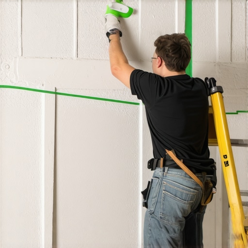 The Simple Trick for Painting Straight Lines on Textured Ceilings