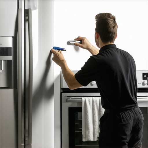The Trick to Painting Behind Large Appliances