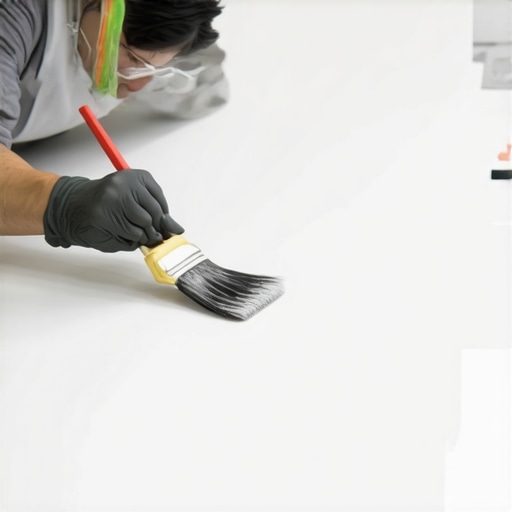 The Trick to Painting Over Old Glossy Enamel Without Peeling