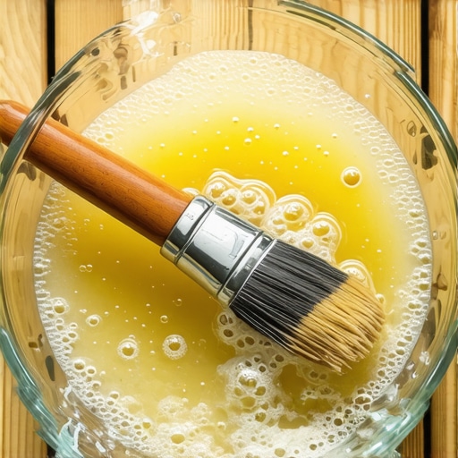 The Vinegar Hack for Cleaning Gunked Up Paint Brushes
