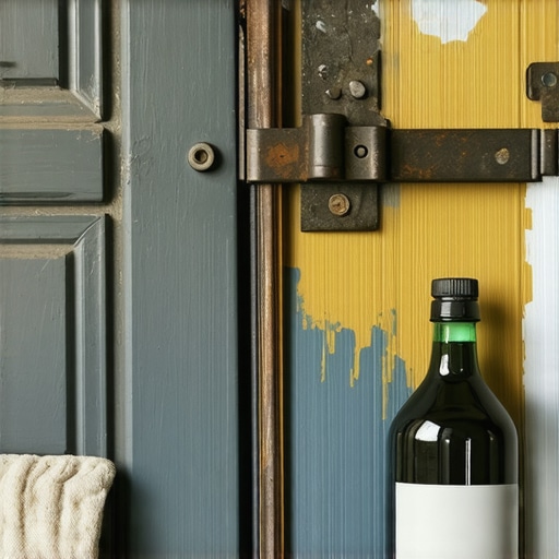The Vinegar Trick for Removing Paint from Old Door Hinges