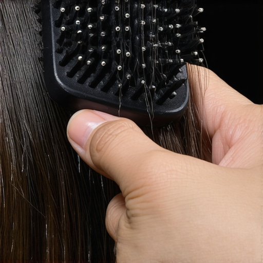 The Wet Brush Hack for Avoiding Bristle Marks in Trim
